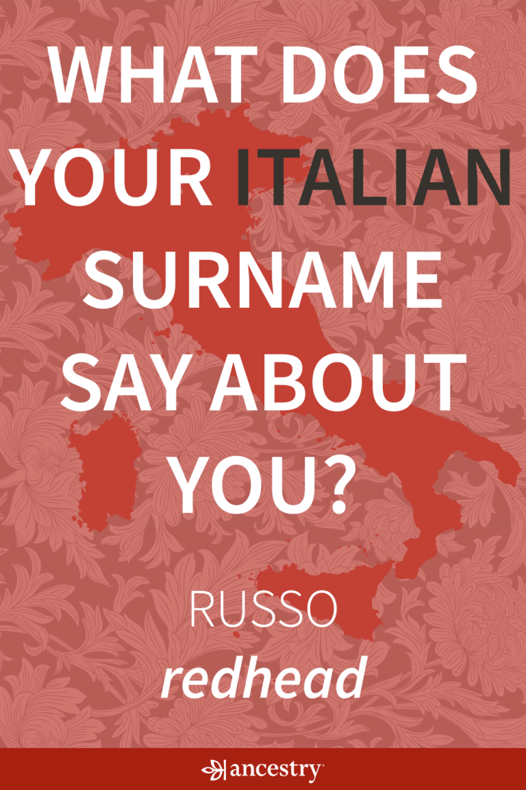 Most Common Italian Last Names & Meaning All Italian Names